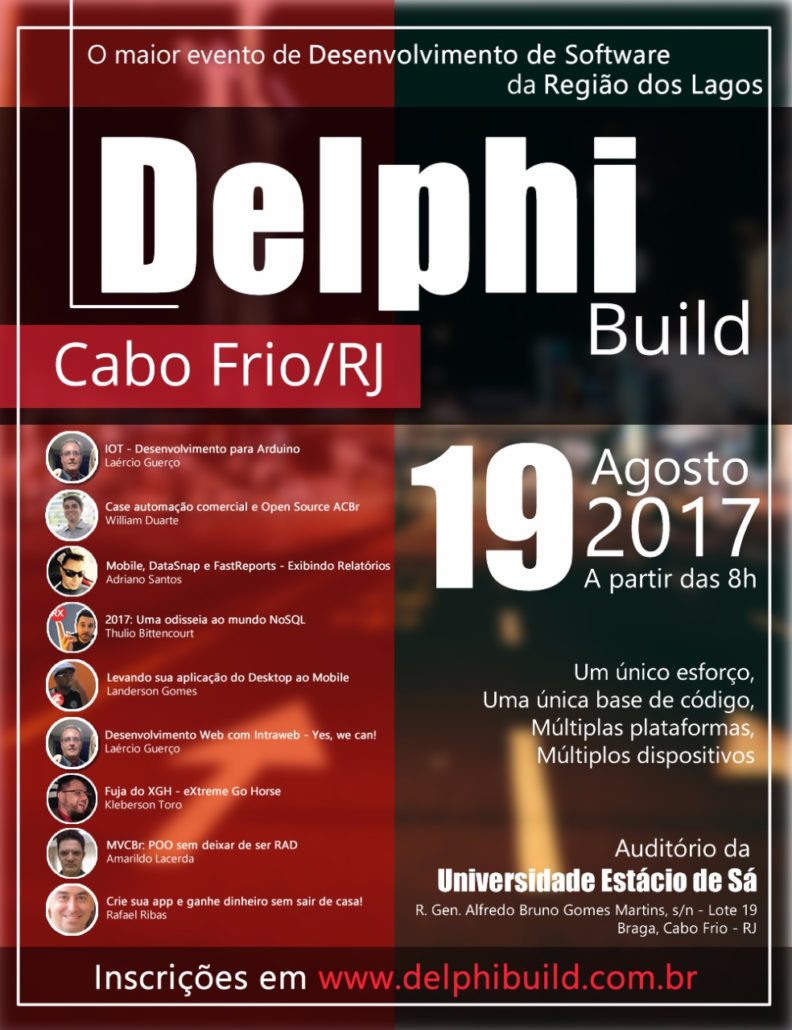 Delphi Build Cabo Frio - Palestrantes