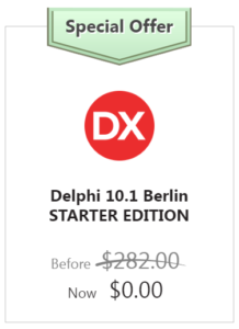 Delphi Starter - 100% de Desconto