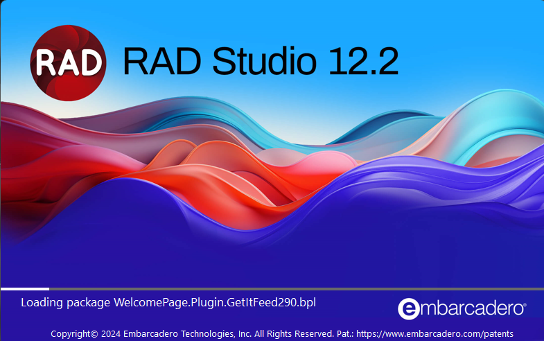 Splash Screen do RAD Studio 12.2